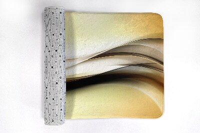 Badkamer mat Gouden abstractie