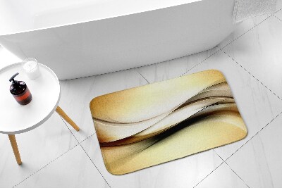 Badkamer mat Gouden abstractie