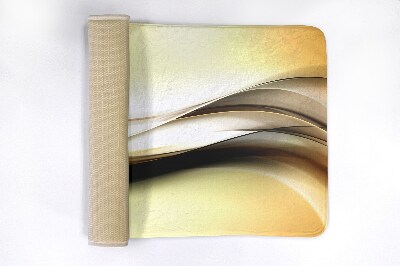 Badkamer mat Gouden abstractie