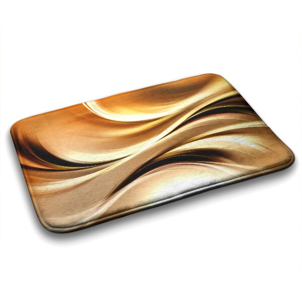 Luxe badmat Gouden abstractie