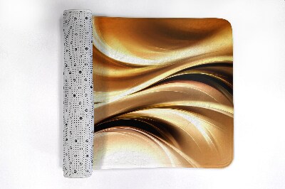 Luxe badmat Gouden abstractie