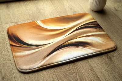 Luxe badmat Gouden abstractie