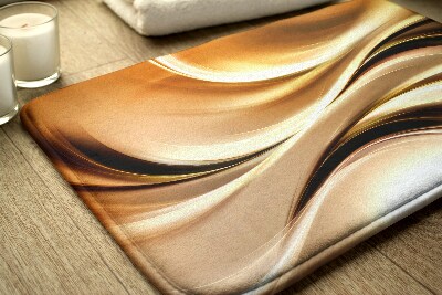 Luxe badmat Gouden abstractie