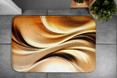 Luxe badmat Gouden abstractie