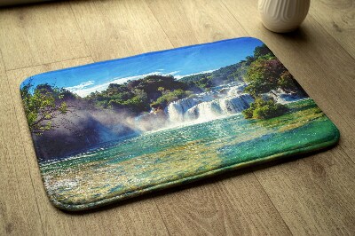 Badkamer mat Watervallandschap