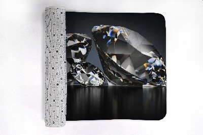 Luxe badmat Diamanten