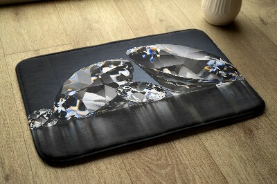 Luxe badmat Diamanten