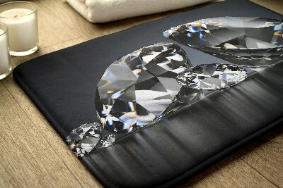Luxe badmat Diamanten