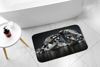 Luxe badmat Diamanten
