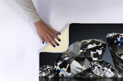 Luxe badmat Diamanten