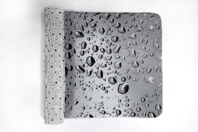 Badmat Regendruppels