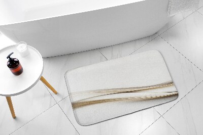 Badkamer mat Abstractiegolf