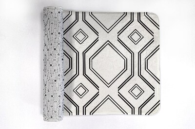 Badmat Vierkante patronen