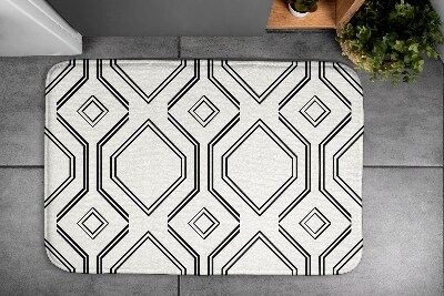 Badmat Vierkante patronen
