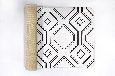 Badmat Vierkante patronen