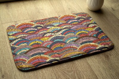 Badkamer mat Kleurrijke abstractie