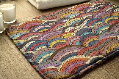 Badkamer mat Kleurrijke abstractie