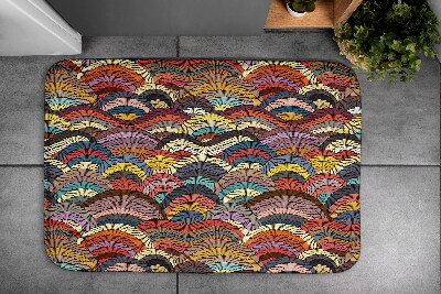 Badkamer mat Kleurrijke abstractie