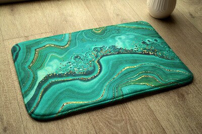 Badmat Turquoise marmer