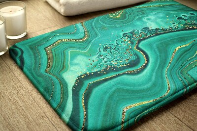 Badmat Turquoise marmer
