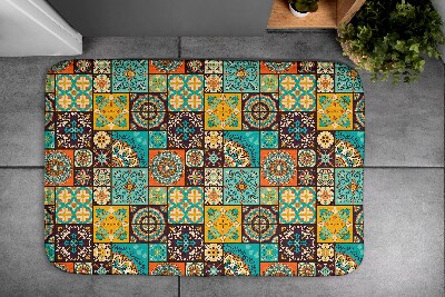 Badmat Kleurrijke geometrische patronen