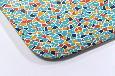 Luxe badmat Kleurrijke abstractie