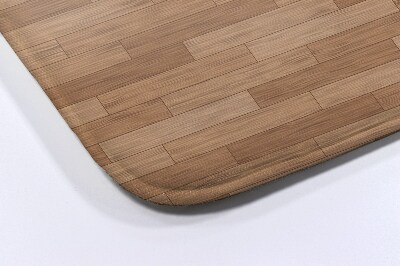 Luxe badmat Houten vloer