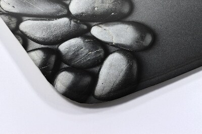 Badkamer mat Zwarte stenen