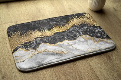 Luxe badmat Gouden marmer