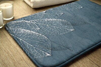 Luxe badmat Bloemenpatroon