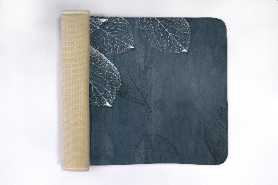 Luxe badmat Bloemenpatroon