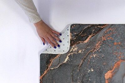 Badkamer mat Grijs marmer