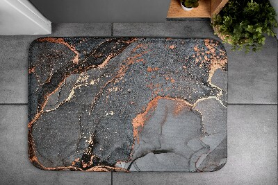 Badkamer mat Grijs marmer