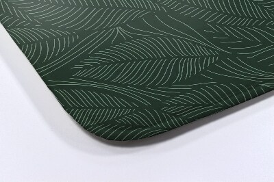 Luxe badmat Plantenpatroon