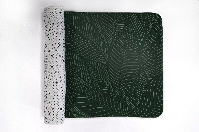 Luxe badmat Plantenpatroon