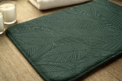 Luxe badmat Plantenpatroon