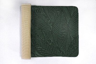 Luxe badmat Plantenpatroon