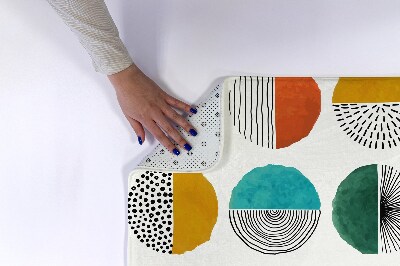 Badmat Cirkels Lijnen