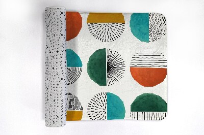 Badmat Cirkels Lijnen