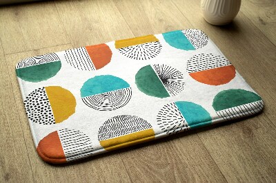 Badmat Cirkels Lijnen