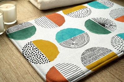 Badmat Cirkels Lijnen