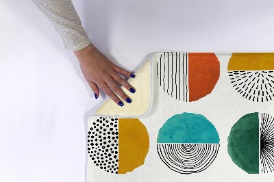 Badmat Cirkels Lijnen