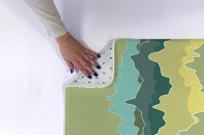 Luxe badmat Bergen Abstractie