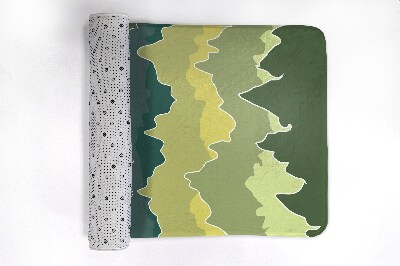 Luxe badmat Bergen Abstractie