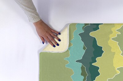 Luxe badmat Bergen Abstractie