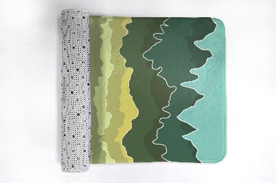 Badmat Bergen Abstractie