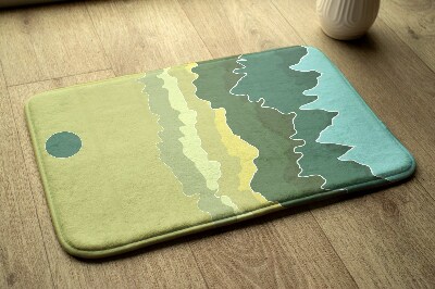 Badmat Bergen Abstractie