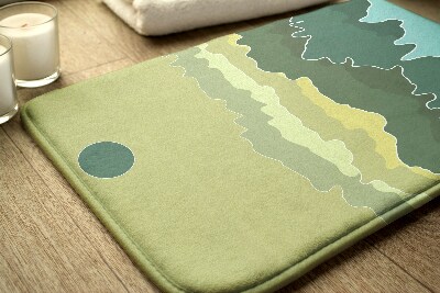 Badmat Bergen Abstractie