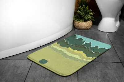 Badmat Bergen Abstractie