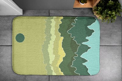 Badmat Bergen Abstractie